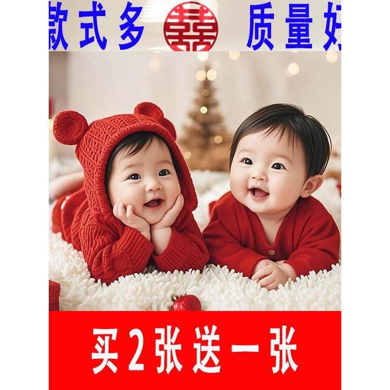 可爱宝宝海报照片漂亮男婴儿画像孕妇胎教早教图片宝宝画报墙贴画