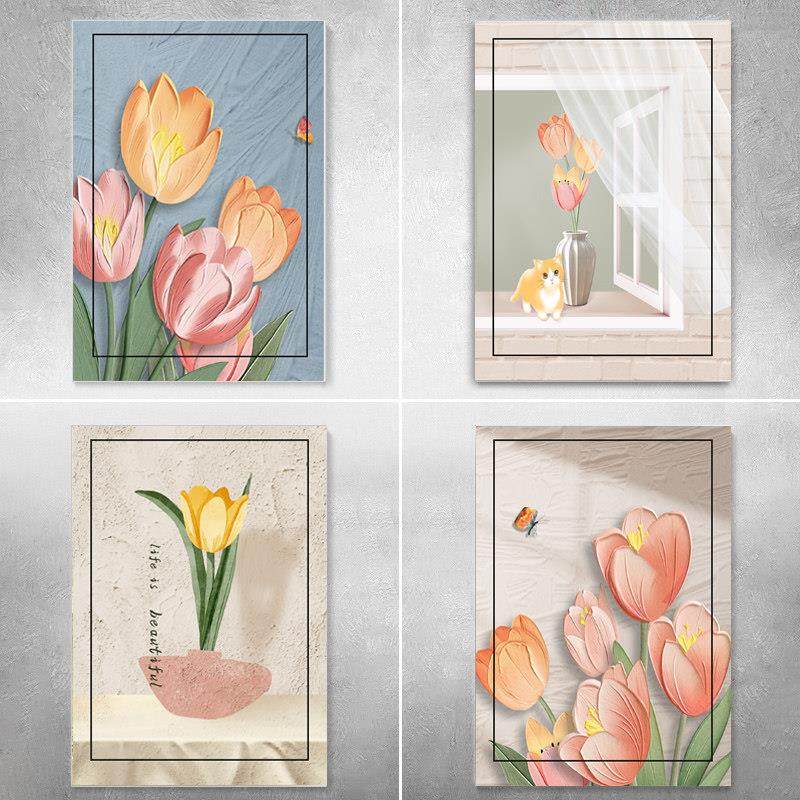 自粘北欧花叶子遮丑配电箱弱电箱遮挡电表箱贴纸装饰消防栓贴画,个性定制/设计服务/DIY,写真/海报印制,淘宝优惠券,粉丝福利购,淘宝优惠卷