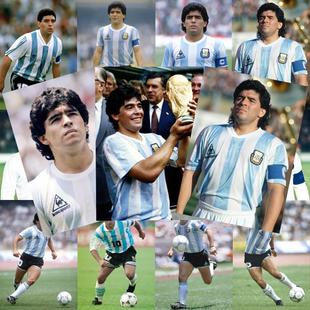 马拉多纳球王海报墙贴经典怀旧墙壁挂画卧室客厅酒吧墙画简约超大