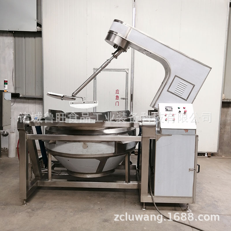 行星搅拌无死角不糊锅炒锅 行星搅拌炒菜机 商用行星搅拌炒菜机