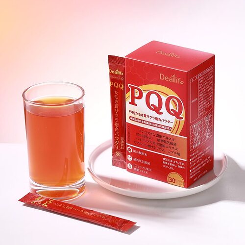 良久新PQQ金顶侧耳樱花复合粉细胞续航盒装老年食品正品固体饮料