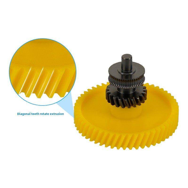 双X1竹P1P通用集成硬化钢挤出机齿轮金属手柄喂料组件,办公设备/耗材/相关服务,3D打印机配件,淘宝优惠券,粉丝福利购,淘宝优惠卷