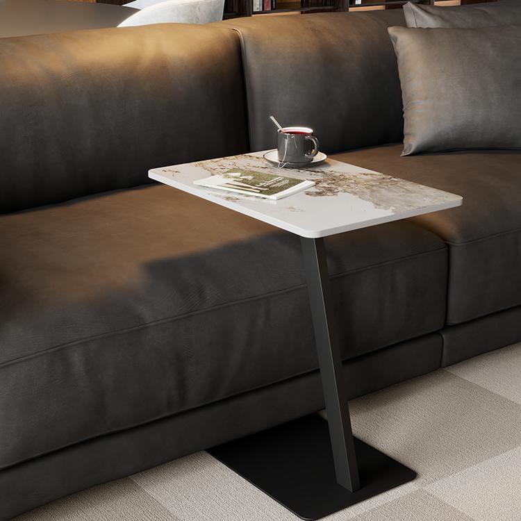 轻奢风岩板沙发边几边柜小户型客厅创意角几现代简约可移动茶几桌