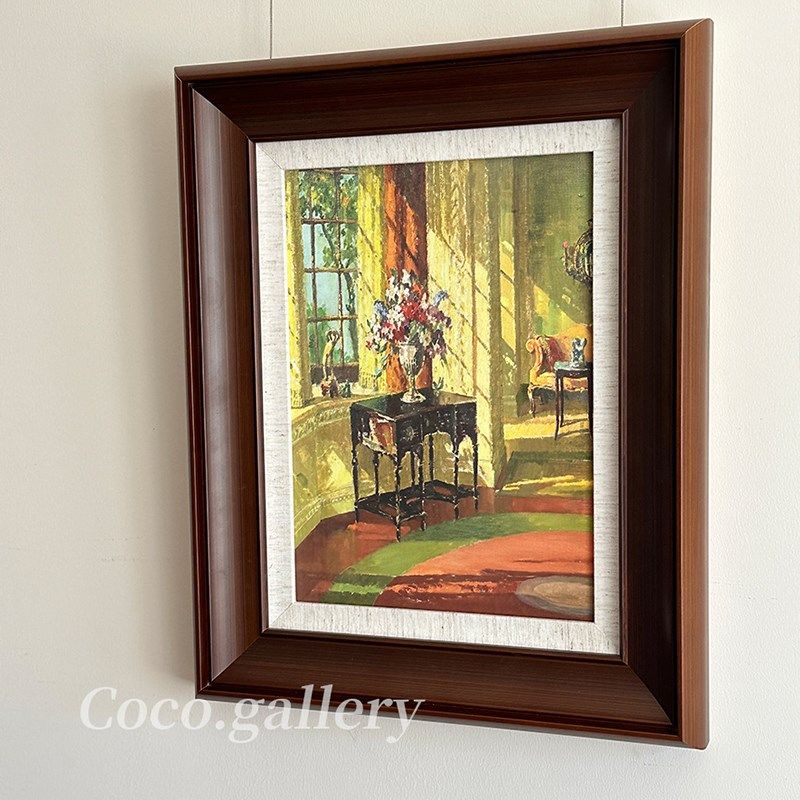 可可的画廊阳光满屋欧式花卉美式法式餐厅走廊玄关样板间古典挂画,家居饰品,油画,淘宝优惠券,粉丝福利购,淘宝优惠卷