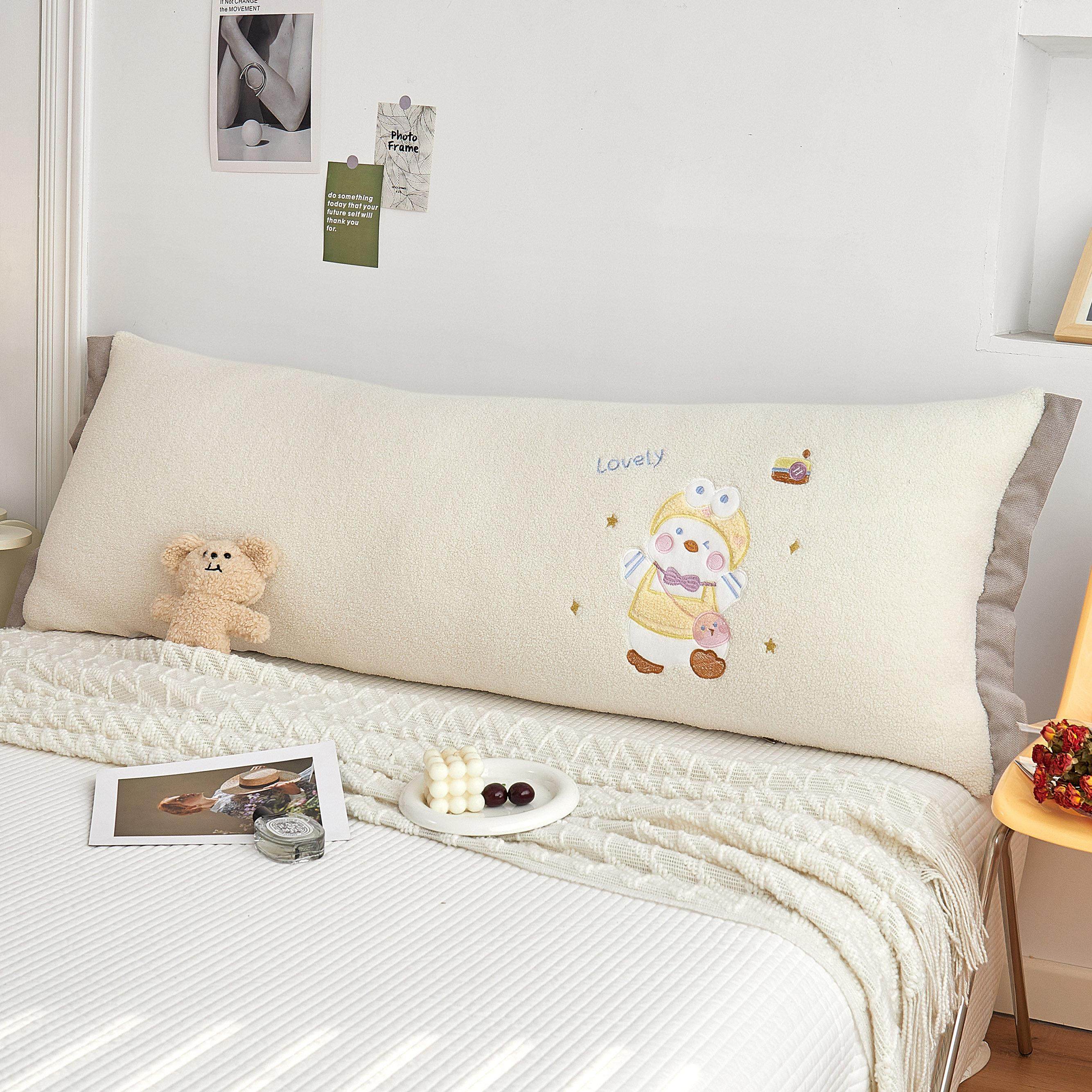 床头靠枕可爱公主床榻榻米靠垫学生宿舍护腰卧室长条沙发靠背软包,居家布艺,床头靠垫,淘宝优惠券,粉丝福利购,淘宝优惠卷