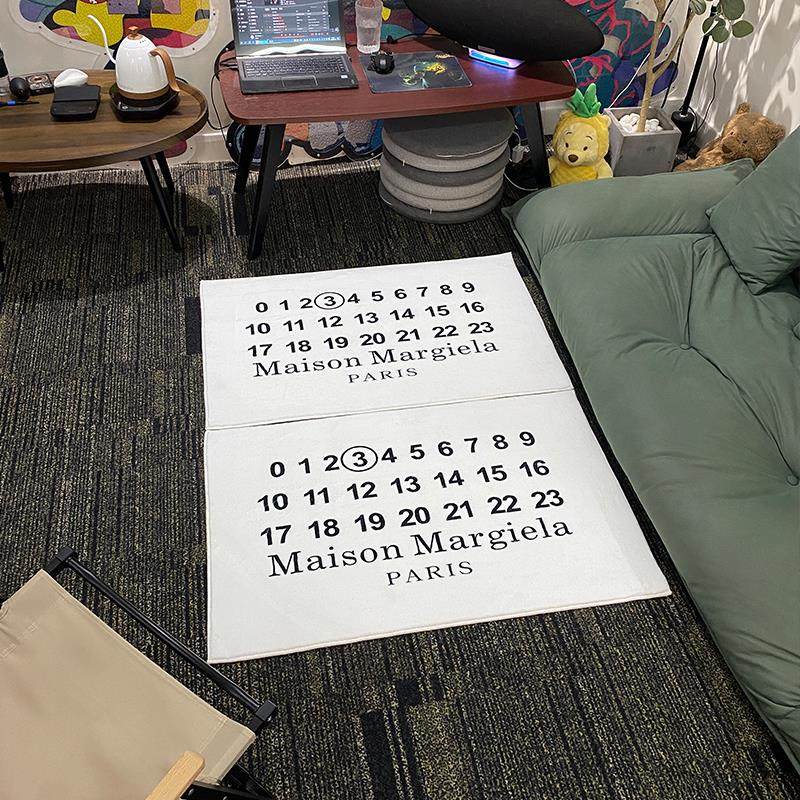 Maison Margiela自主潮牌地毯家用防滑卧室茶几床边阳台窗户地垫,居家布艺,地毯,淘宝优惠券,粉丝福利购,淘宝优惠卷