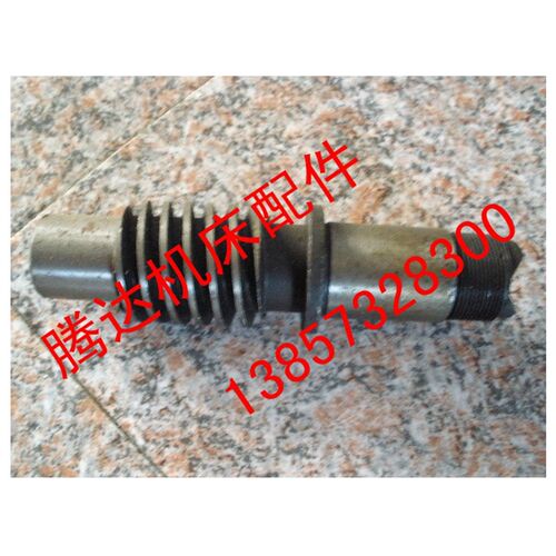 济南鲁南诸暨重庆机床C616 C616-1车床配件641蜗杆M2.5/Φ45/L176
