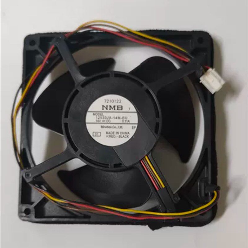 适用于东芝冰箱散热风扇12539JA-14M-BU  12.5厘米 14v 0.11A