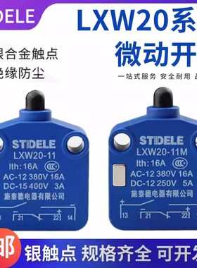 施泰德STDELE微动开关LXW20-11 01 10 M磁吹开关CSK行程限位开关