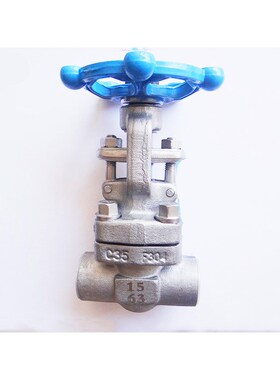 Z61H-800LB国标美标锻钢承插焊闸阀 高温高压导热油蒸汽闸阀425度