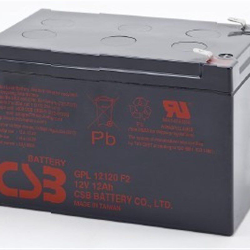 现货CSB GPL12120 12V12AH后备电源/电子仪器/船舶设备专用蓄电池