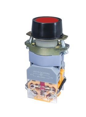 上海森奥 SAY7-B SA39 LA39-11D 带灯复位按钮 平头按钮顶罗丝