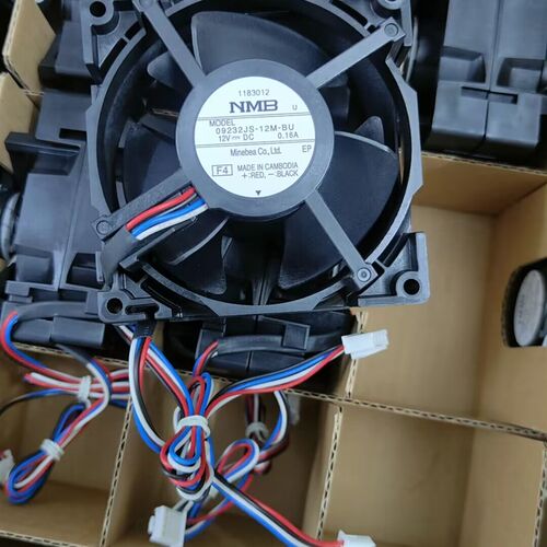 冰箱冷冻风机NMB风扇DC12V 0.16A冰箱风冷电机09232JS-12M-BU