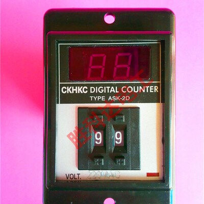 促销CKHKC西克西面板数显拨码式计数器ASK-2D 两位24VDC