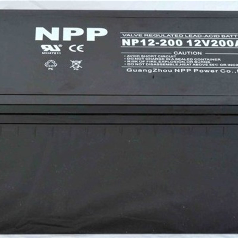 现货NPP耐普NP12-200 NP200-12 12V200AH直流屏电柜/UPS电源电池