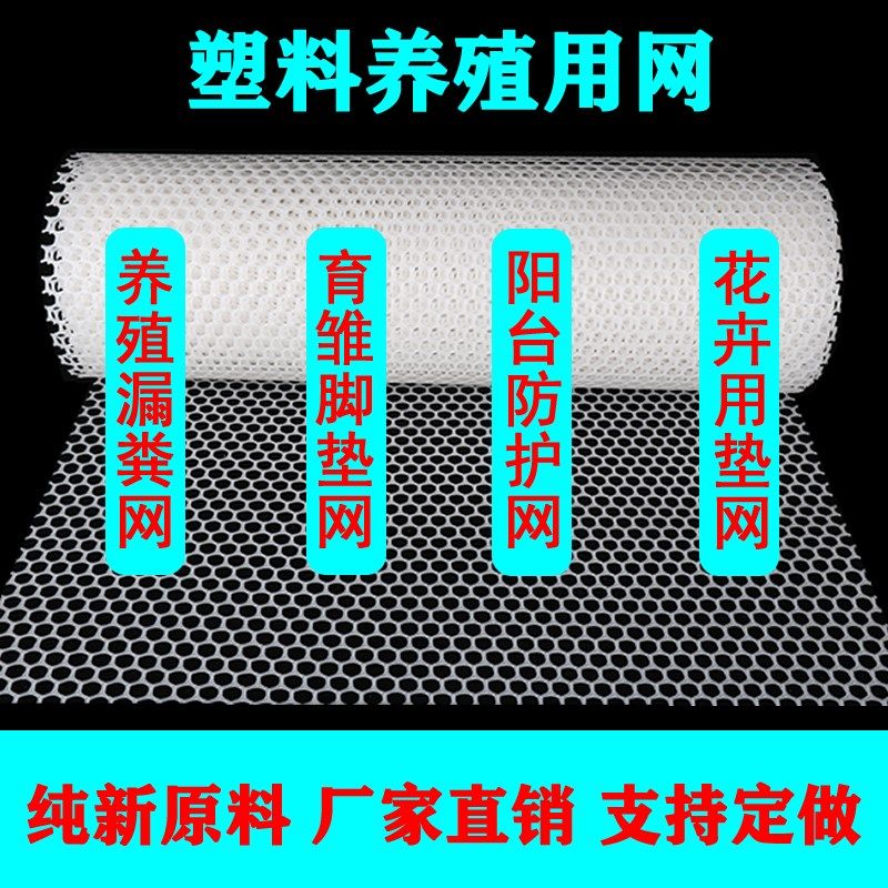 塑料养殖网养鸡养鸭养鹅养蜂小鸡脚垫I防逃防坠水产育雏漏粪网床