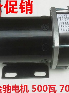 金驰牌永磁直流有刷减速电机MY1020ZXF500W 700W 电动三轮车配件