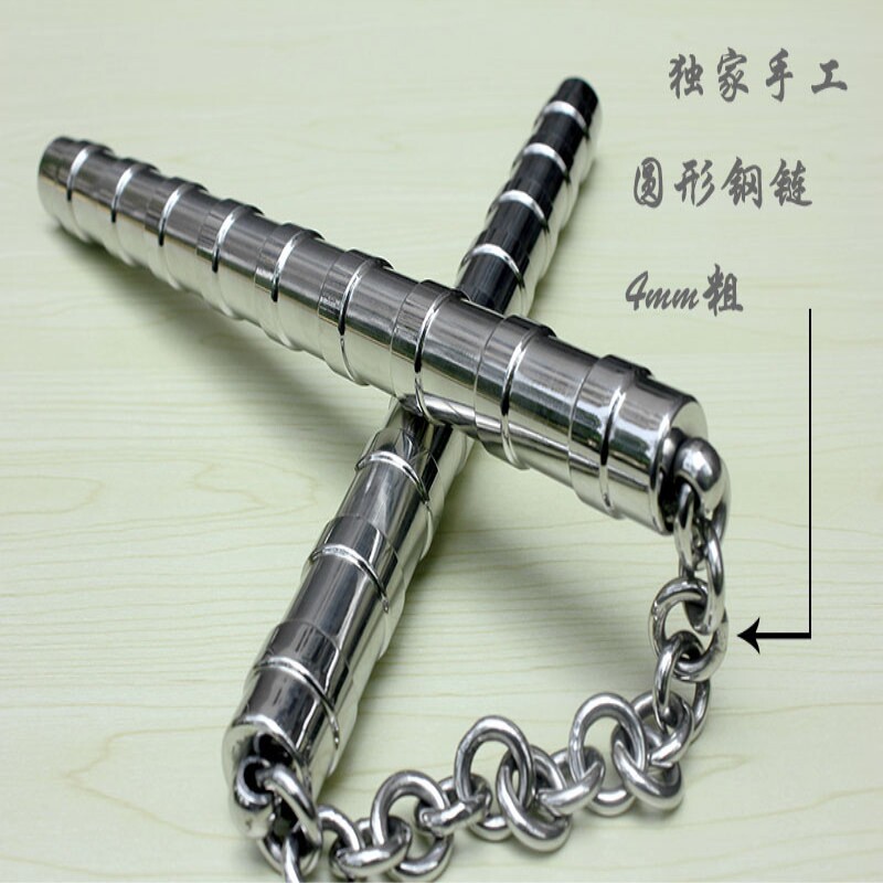 竹节双节棍 功力棍 新款w双节棍 问天双截棍700-3000克
