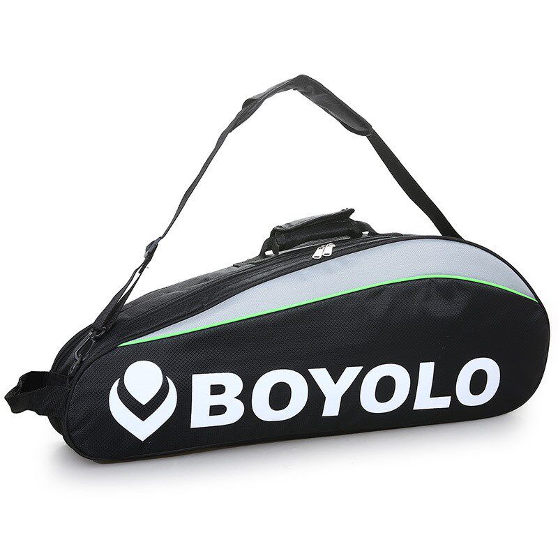 羽毛球包2024新款单肩背3x-6支装加厚男女款便携式羽毛球袋韩版