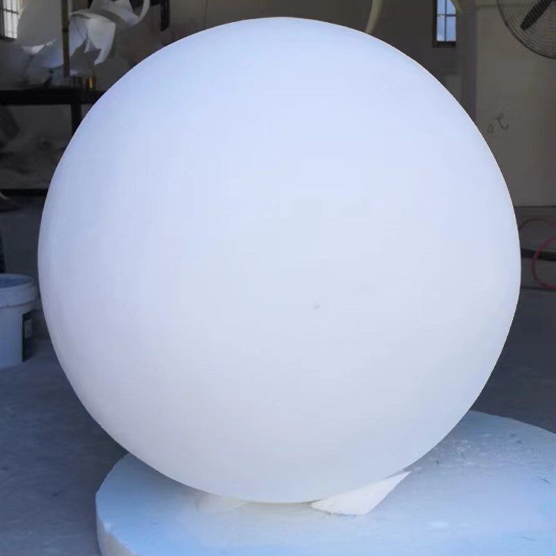 白色保利龙大小实心泡沫圆球半y圆婚庆橱窗道具星空球DIY手工材料