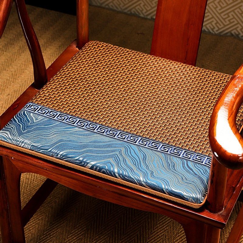 夏季凉垫坐垫中式实木椅子垫圈椅太师椅座垫茶桌椅垫汽车座椅垫子