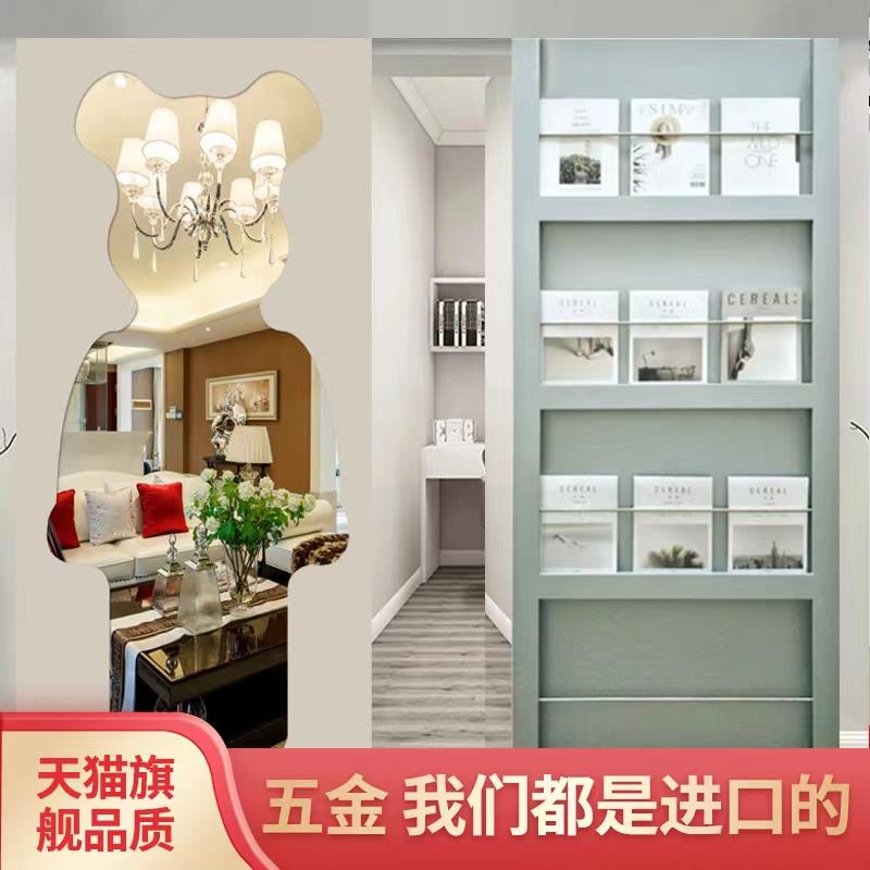 幽灵门谷仓门推拉隐形门无轨道门推拉门厨房门彩雕黑板门镜子门