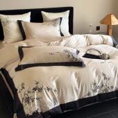 三晟SanSheng 100支长绒棉精密刺绣四件套