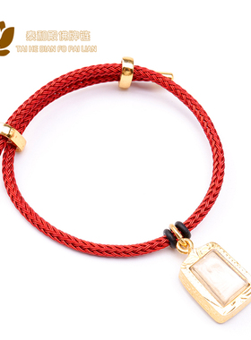 泰国佛牌手链 迷你小佛牌手绳 可调节手围长短 男女款