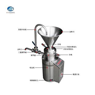 2021羊肉汤均质研磨机mill立式 不锈钢卫生型食品级高速胶体磨