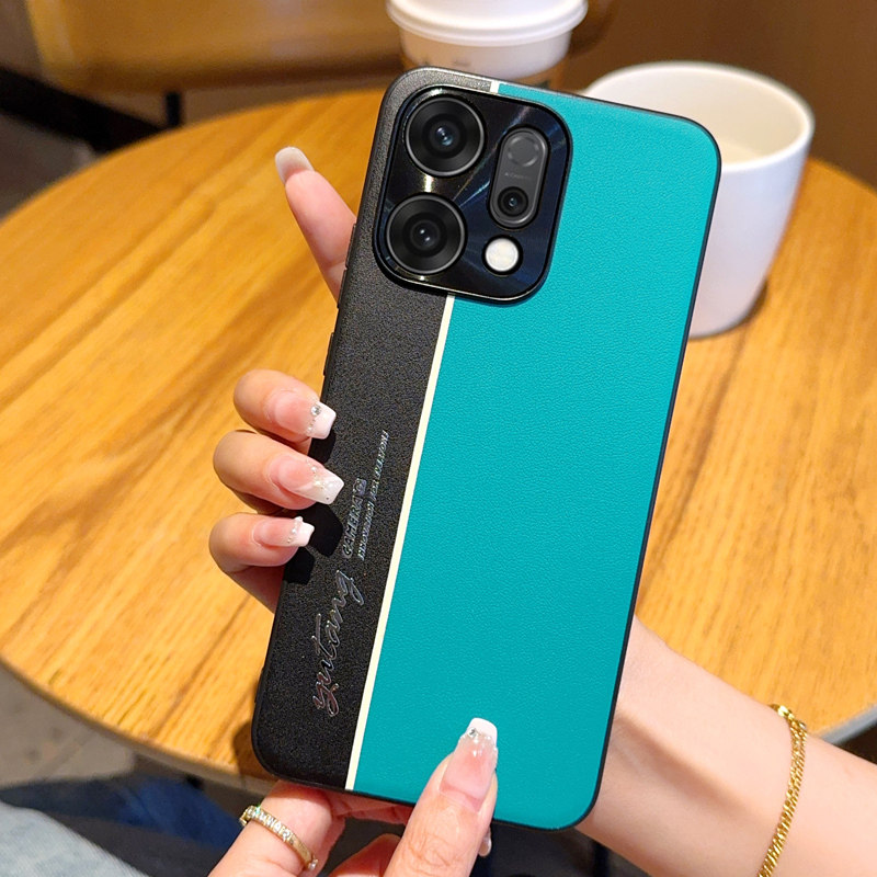 新款荧光线条适用oppoReno14手机壳Reno14Pro新款保护套OPPO金属镜头Rone全包防摔PLA110男女PKZ110高级外壳