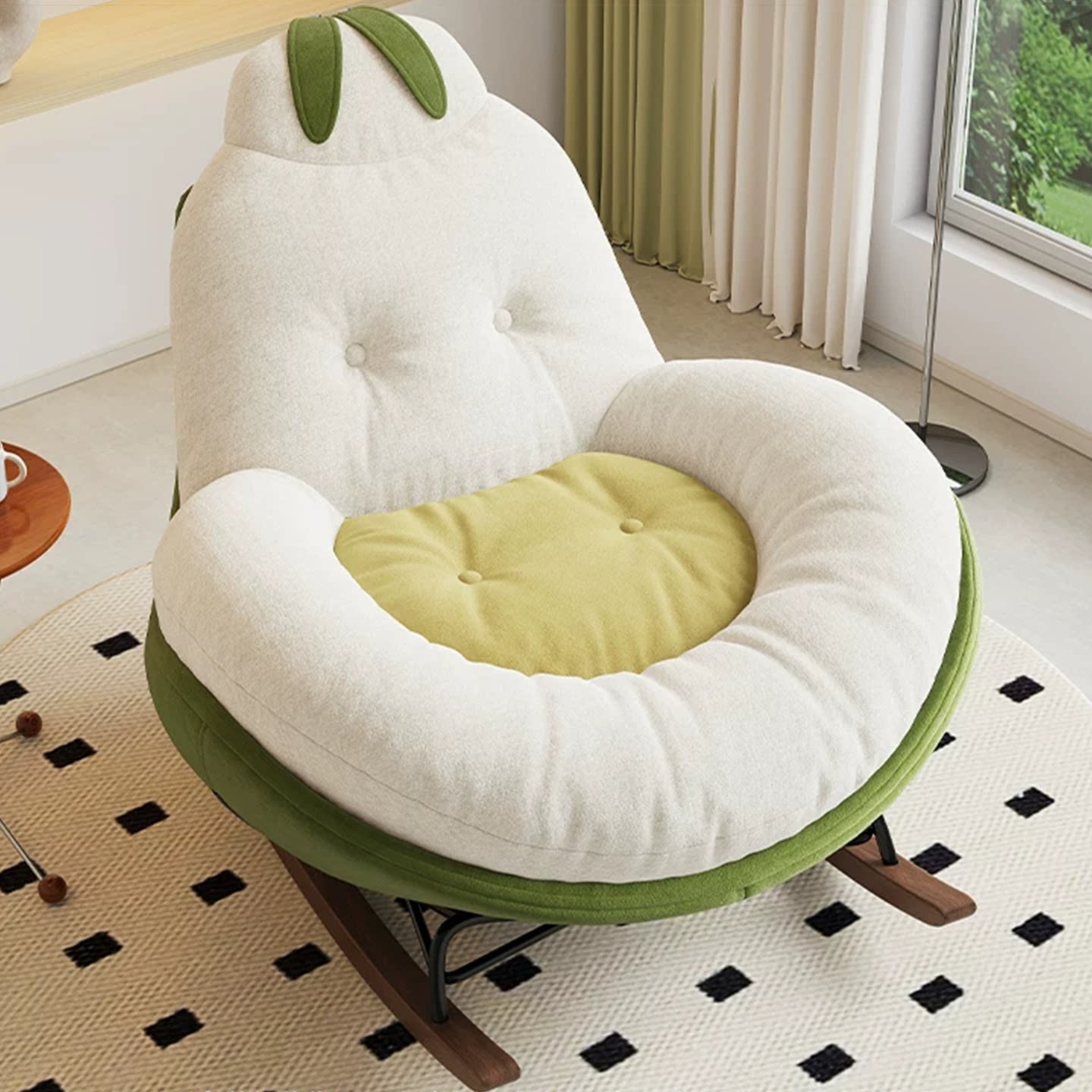 摇摇椅躺椅懒人沙发椅家用休闲客厅2026新款阳台晒太阳成人可睡觉