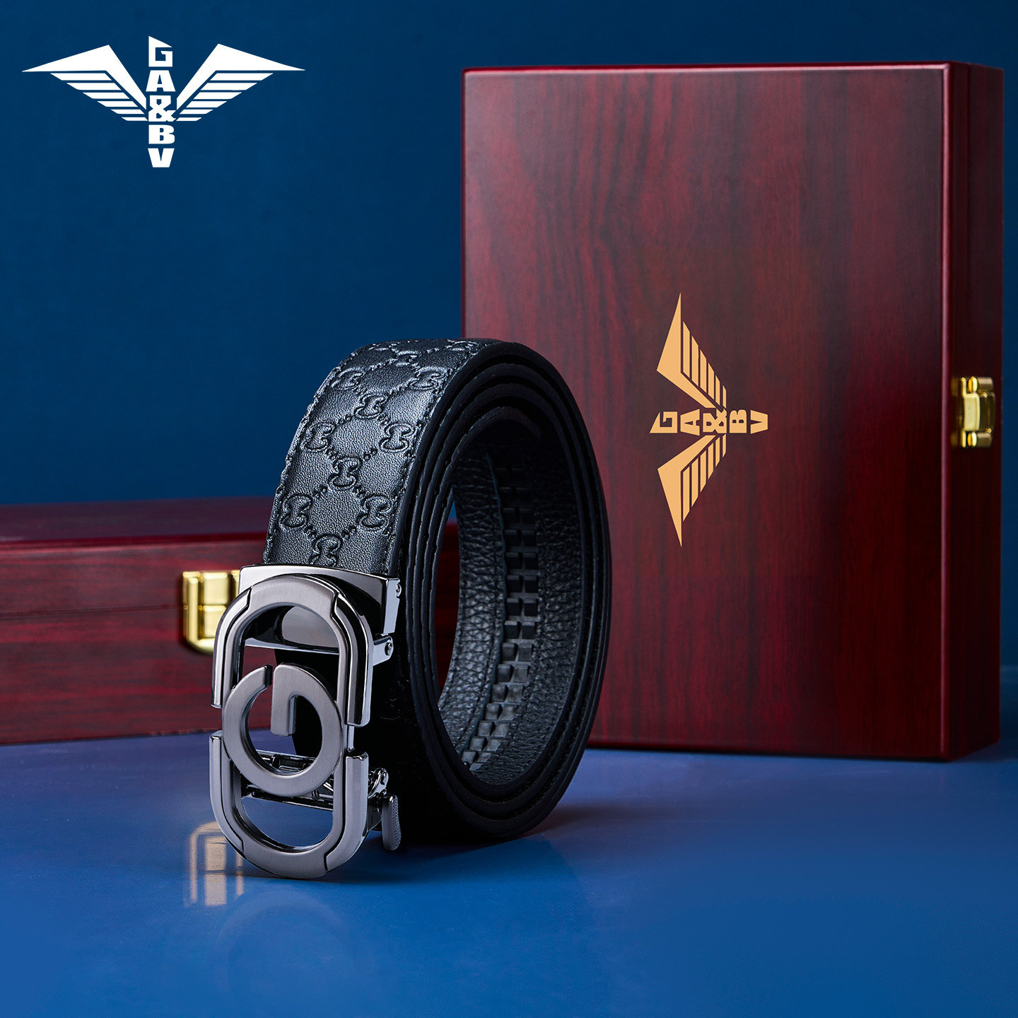 意大利GA&BV嘉柏威男士皮带奢侈品真皮腰带实用礼物送男友送老公