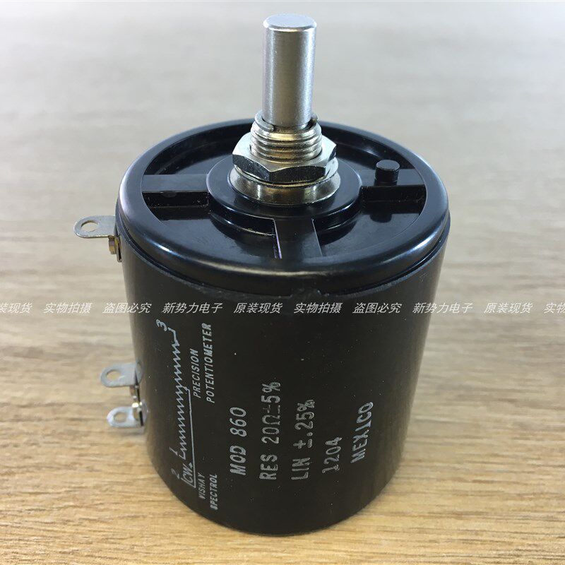 原装英国VISHAY电位器 MOD860 20欧 多圈电位计 可调电阻 0.02K