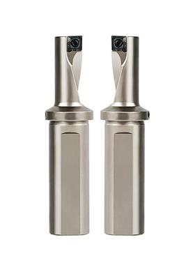 单刃U钻 TCAP钻镗一体刀杆快速钻头Q/XCMT04特固克通配合金刀片