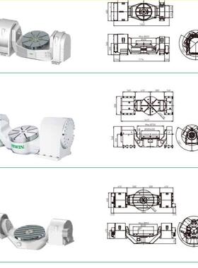落地镗床回转工作台RAS系列RAS-170，RAS-200，RAS-650
