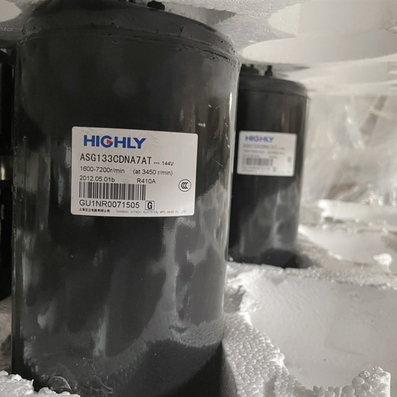ASG108CV-B7AT 096CV-B6DT 080全新日立R410A压缩机ASG133CDNA7AT