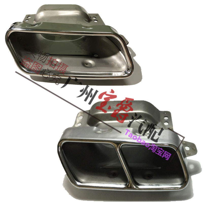 适用奔驰R级W251排气管R300尾喉R350双孔R320四出R400消音器R500