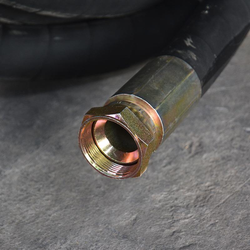 风管胶管钢丝风管缠绕高压油管耐高温液压油管双层单层钢丝胶管