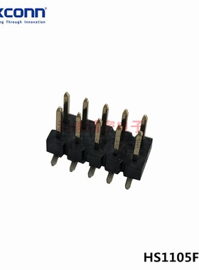 Foxconn富士康HS1105F-RN接插件2.54间距2*5P (10针)双排针插针