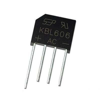 KBL606桥堆 KBL606G整流桥 6A 600V KBL封装 现货直销 原装正品