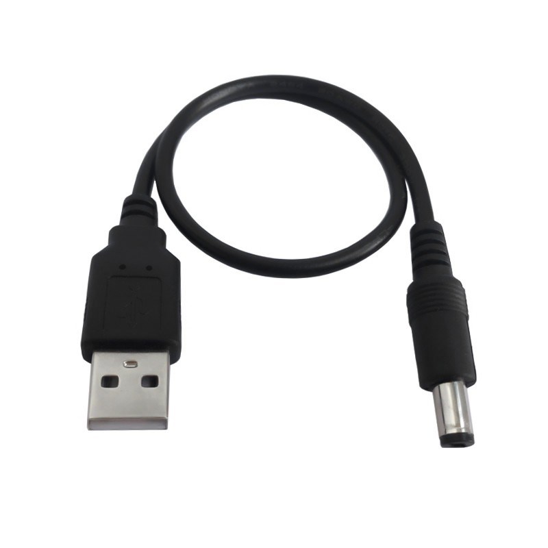 USB转DC5.5*2.1mm USB电源转换线 电源线 DC005 直流数据线 长1米
