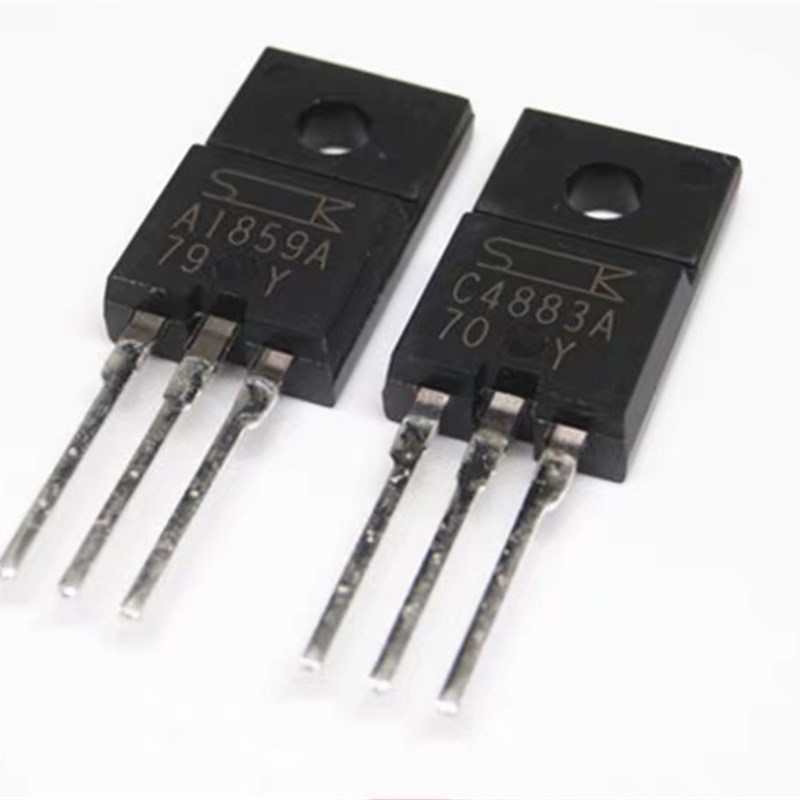 全新 2SA1859A 2SC4883A A1859A C4883A TO-220F 180V 三极管对管