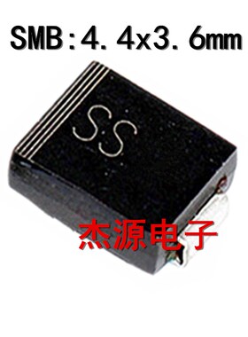 SS12 SS14 SK14 1N5819 1A40V直插贴片电源整流肖特基二极管SMA