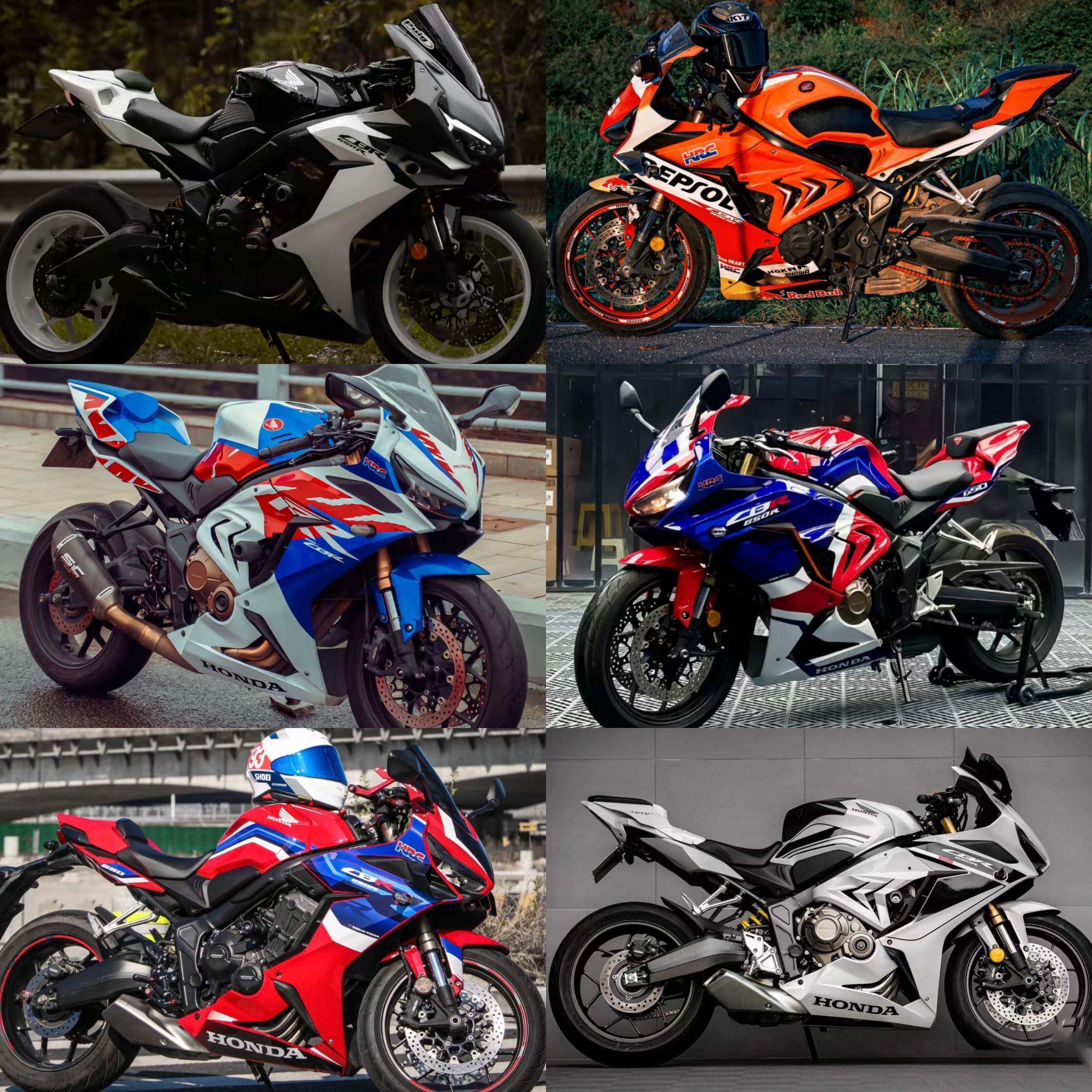 适用于 本田CBR650R 19-20-21-22-23-24 全车外壳 全车板 护板图片
