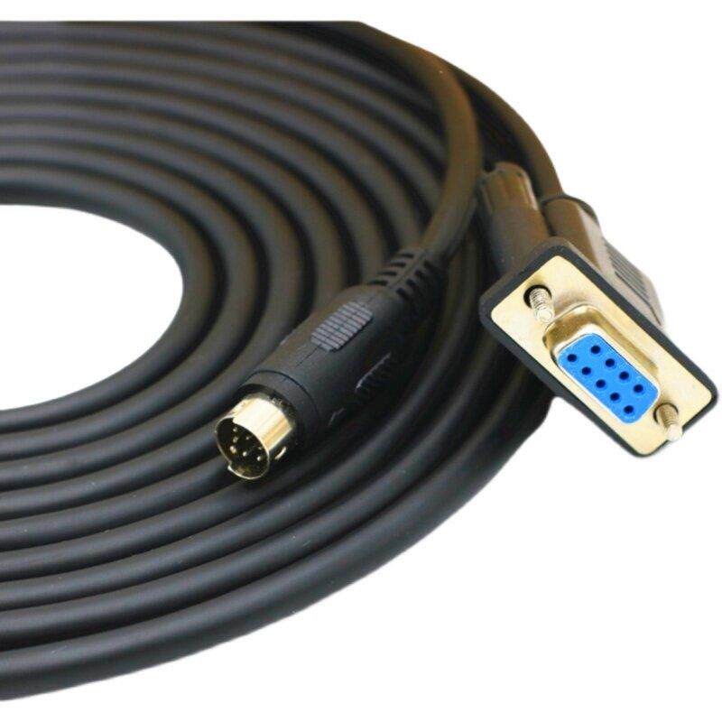 小鱼易连视频摄像机与会议终端RS232串口控制线8针转9孔COM连接线