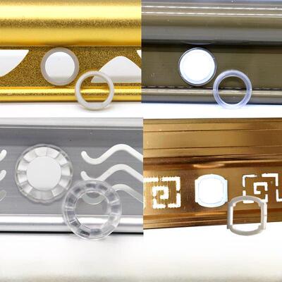 宜居美佳晾衣杆挂孔垫圈橡塑保护圈适用于直径2.02.5cm的挂圆孔