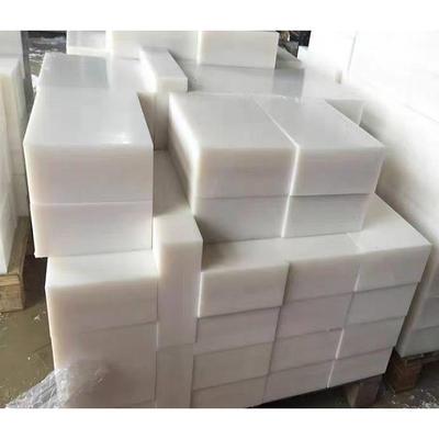 白色耐磨pa66尼龙板含韧性实心塑料长条加工尼龙块滑块高硬度方条