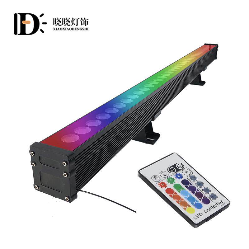 led洗墙灯户外防水全彩 彩遥洗墙灯