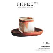 Tlife·Soil·杯具美式 dirty咖啡杯高颜值透明高硼硅玻璃杯 土纹