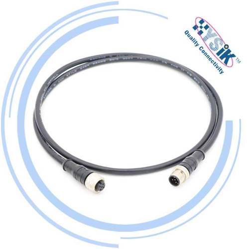 DeviceNet/CANopen M12 A编码 5芯 现场总线预制电缆